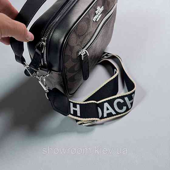 Чоловіча стильна сумка Coach через плече (9357) Київ
