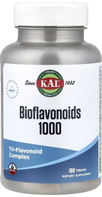 Цитрусовые биофлавоноиды KAL Bioflavonoid 1000mg 100 таб Киев - изображение 1