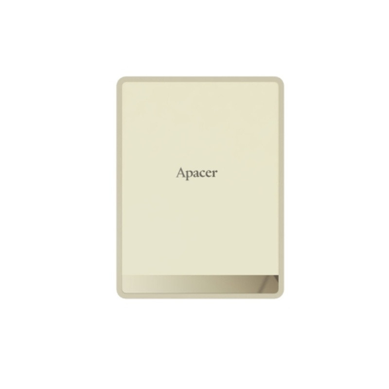 Портативний SSD Apacer AS724 512 GB USB 3.2 Gen.2 Type-C Read/Write 500MB/s Cream Київ - фото 1