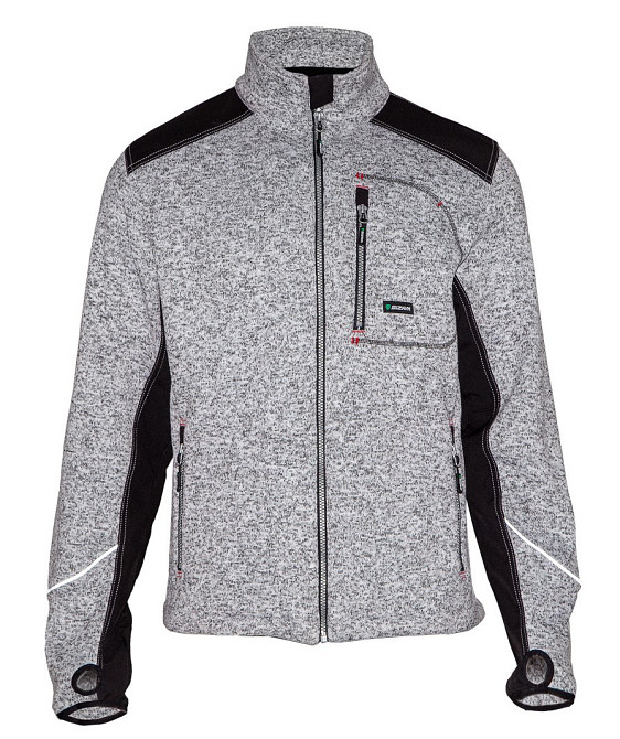 Куртка-кардиган утеплена робоча Sizam Oxford сіра S Рівне - фото 1