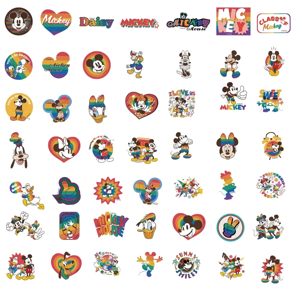 Набор виниловых наклеек Disney Микки Маус и его друзья - Mickey Mouse & Friends  DSN-26 Запорожье - изображение 5