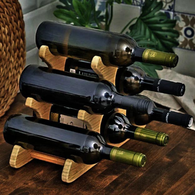 Настільна винна полиця "Гонгіль" сієна Миколаїв - фото 1