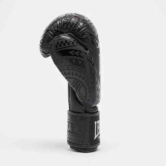 Боксерські рукавиці Leone GN329 HAKA Black 12 унцій Кам'янське