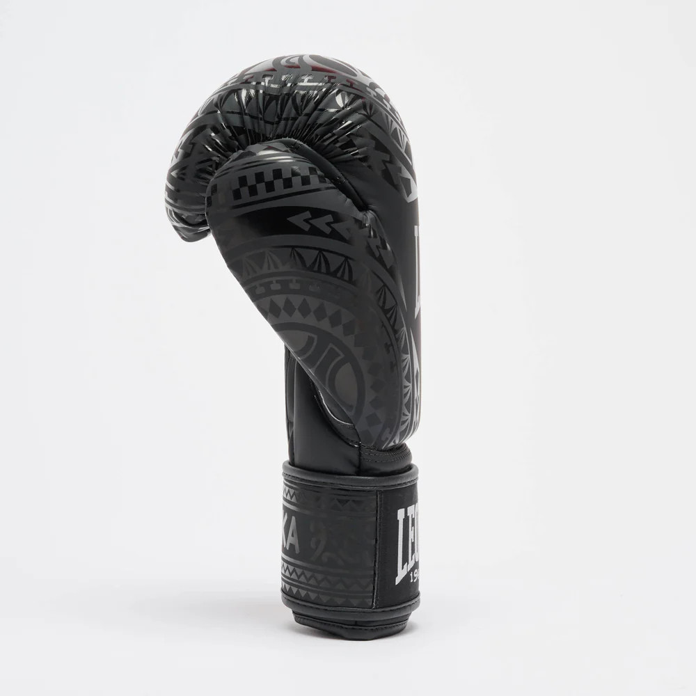 Боксерські рукавиці Leone GN329 HAKA Black 12 унцій Кам'янське - фото 4