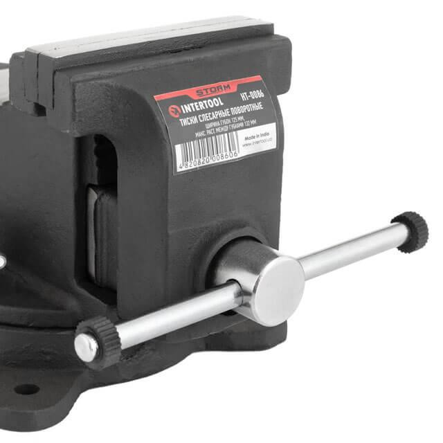 Лещата слюсарні поворотні, 125 мм, 11,55 кг, STORM INTERTOOL HT-0086 Киев - изображение 5
