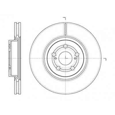 Тормозной диск REMSA 61092.10 Винница