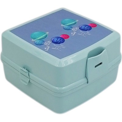 Ланч-бокс Irak Plastik Бірюзовий (20028) Вінниця - фото 1