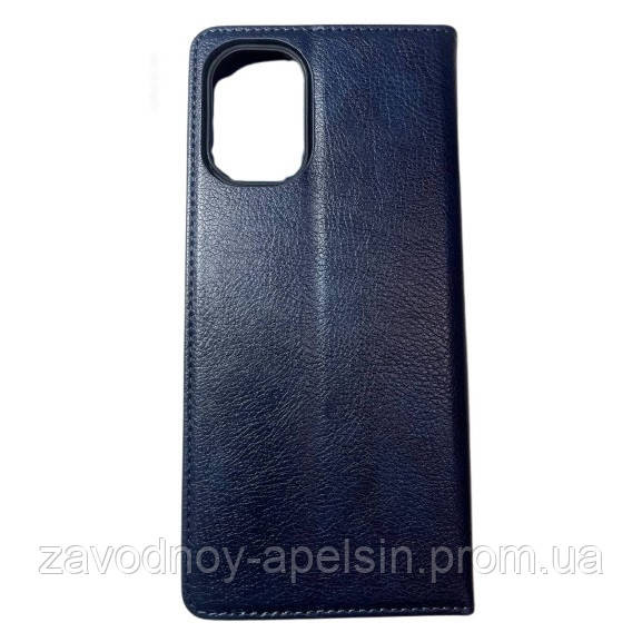 Чохол книжка Motorola Moto G06 Шкіряний (синій) Одеса - фото 3