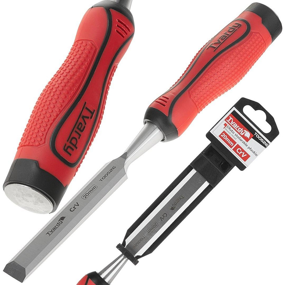 Стамеска "Tvardy" ударна з хромо-ванадієвої сталі CrV 20 мм Київ - фото 1