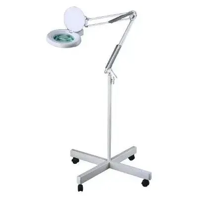 Лампа лупа підлогові на колесах на штативі з 120 LED діодами , з кришкою , збільшення 5 діоптрій . Київ