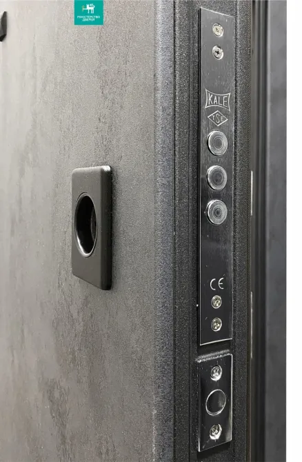 Двері вхідні Міністерство дверей П-3К-573 Квартира Бетон Антрацит / Бетон сніжний 860х2050 мм Київ - фото 6