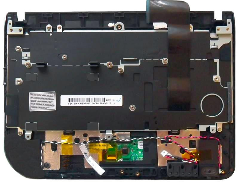 Клавиатура для ноутбука Samsung (N210) Black, (Black TopCase), RU Вінниця - фото 2