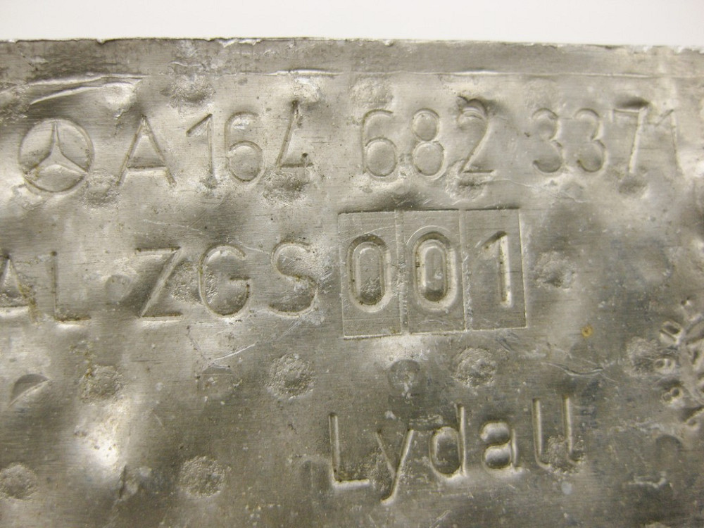 Mercedes-Benz  A1646823371 Теплозахисний екран турбіни на моторному щиті GL X164 ML W164 Одеса - фото 7