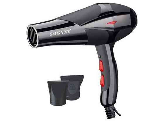 Фен для волосся HS-3890 професійний 2300Вт з концентратором, 3 швидкості, 2 режими температури, петля Одеса