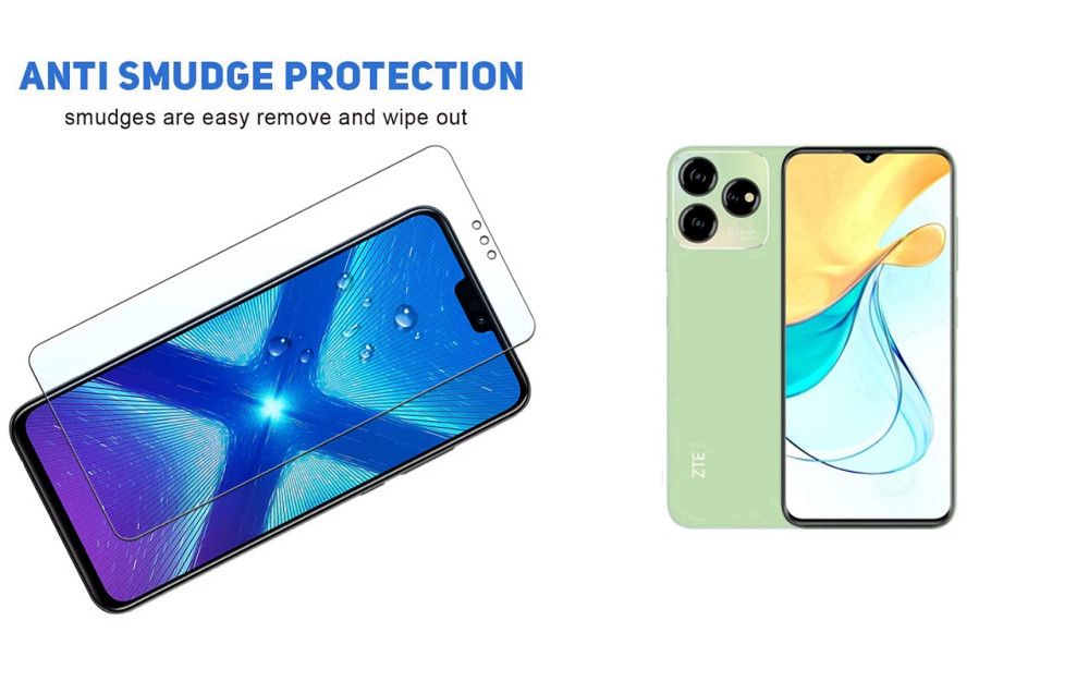 Защитное стекло NeoGlass для ZTE Blade V50 Design – ультрапрозрачное и устойчивое Киев - изображение 3