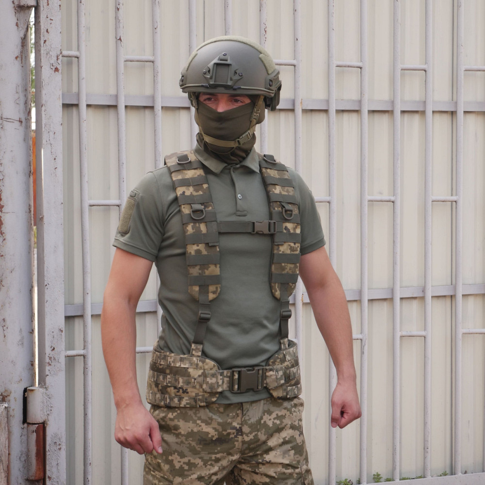 РПС Kiborg R-1 GEN.2 (M) Pixel. Разгрузочные ситемы рпс, разгрузка тактическая РПС пиксель Киев - изображение 7