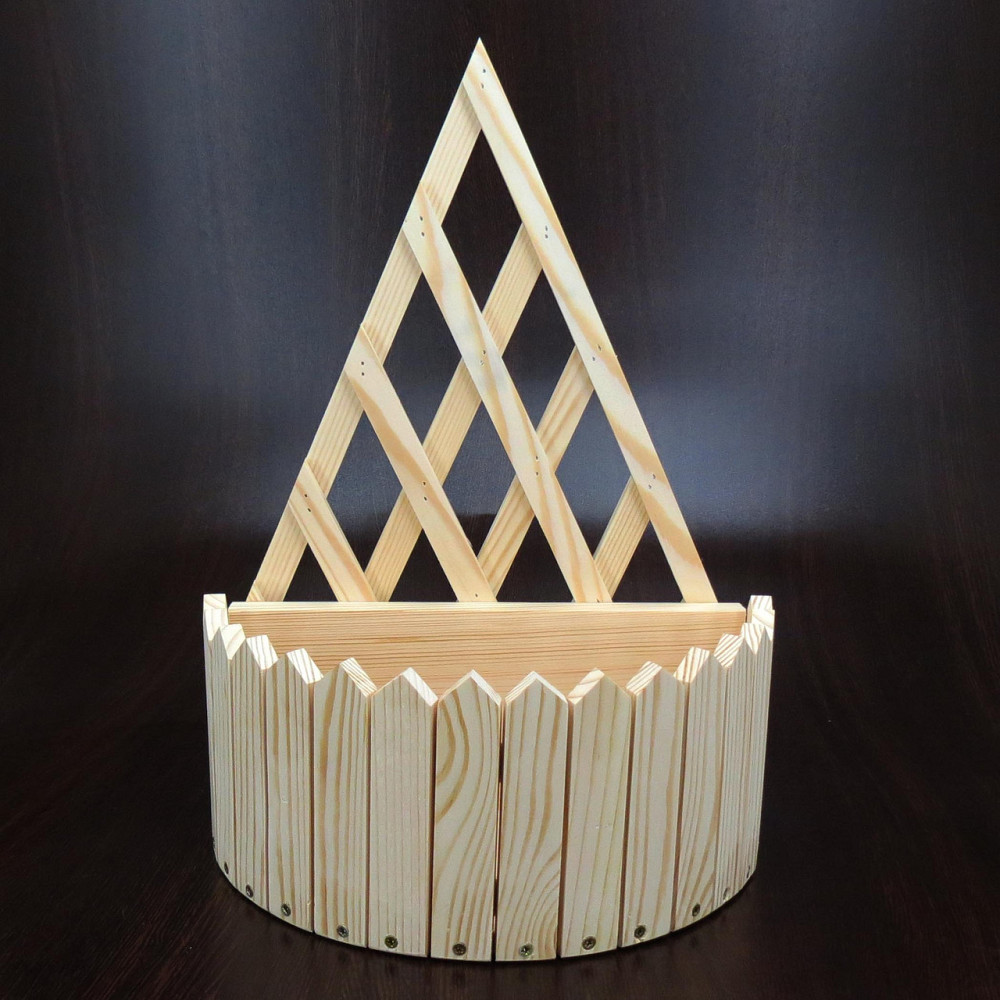 Полиця настінна для квітів "Натал" бланже Миколаїв - фото 2