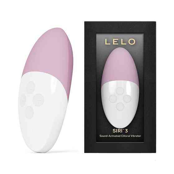 Музичний вібратор для клітора LELO SIRI 3 Soft Pink, вібрації в ритмі звуків без смартфона Sex Aura Київ