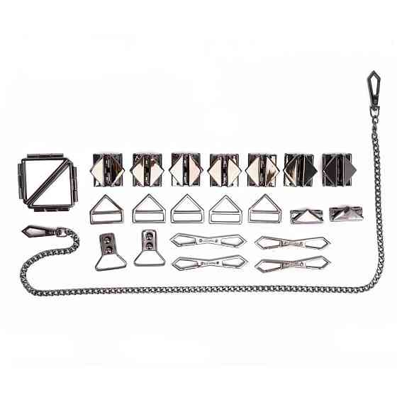 БДСМ-набор LOCKINK Bondage & Restraint Black Set Sex Aura Киев