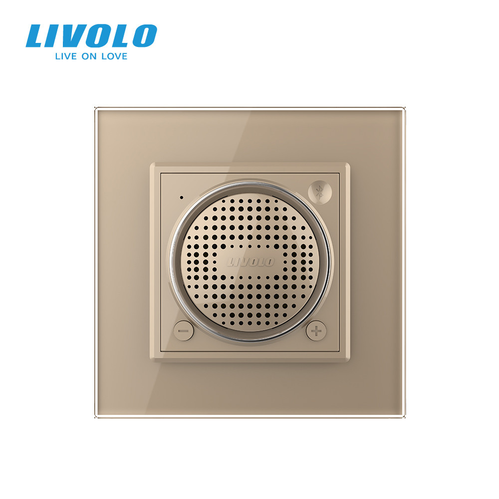 LIVOLO Bluetooth колонка Livolo золото скло (VL-C7-FCF-2AP) Коломыя - изображение 4
