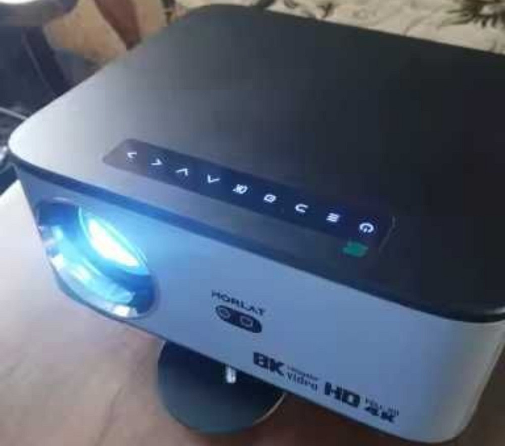 Проєктор HORLAT T09 35000 Lumen 2/64 ГБ Автофокус, Яскравість 800 ANSI! Київ - фото 6