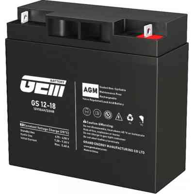Батарея к ИБП GEM GS 12V-18Ah (GS 12-18) Винница