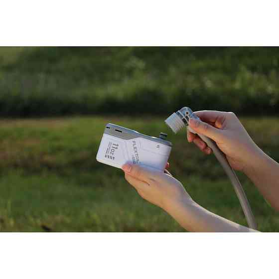 Душ портативний з насосом на акумуляторі Flextail Max Shower, білий Київ