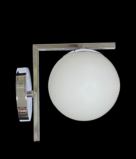 Настінне бра на 1 плафон 91183B/1W хром Коломия - фото 1