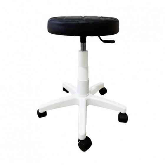 Стілець для майстра без спинки Йола на белой ніжці Київ