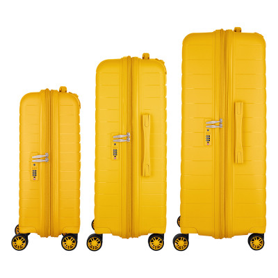 Набор чемоданов 2E Aero (L+M+S), бурштиново-жовті (2E-SPP-AERO-SET3-AY) Вінниця - фото 11