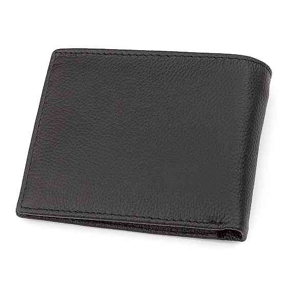 Мужской кошелек ST Leather 18352 (ST-1) натуральная кожа Черный Киев