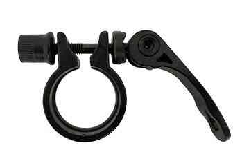 Хомут трубы подседельной велосипеда (крепление эксцентрик) Ø-31,8 черный KL-M07 Мукачево