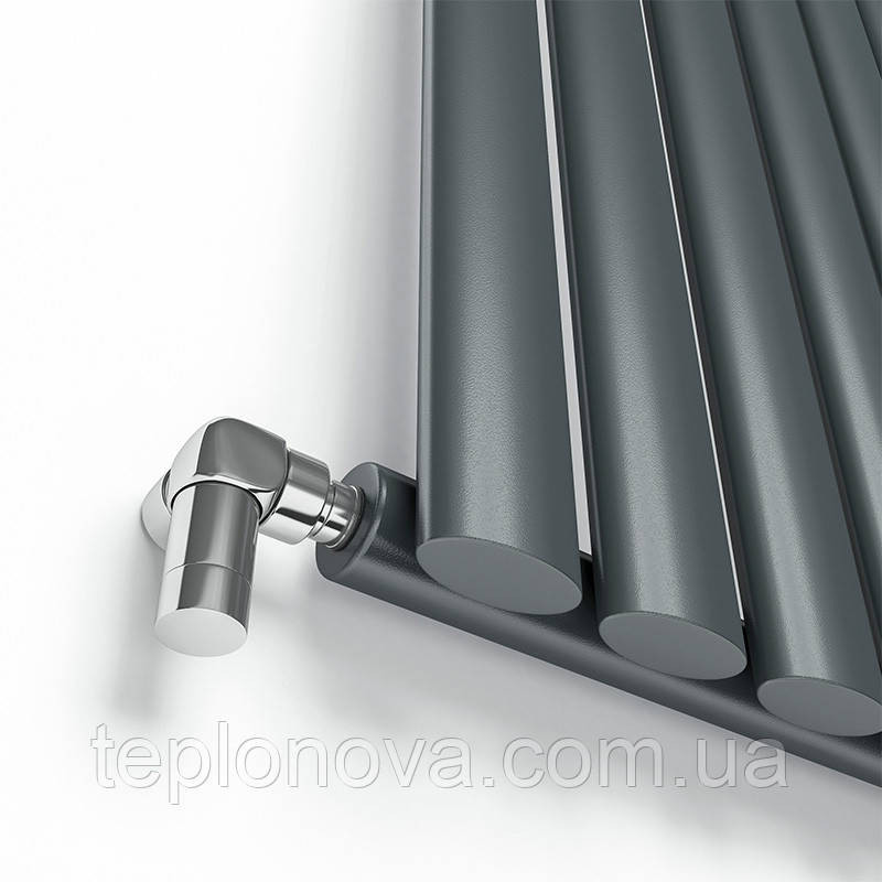 Дизайнерський радіатор 1800/472 (мм) антрацит IDEALE ADELE 11 8/1800/472 Чернівці - фото 5