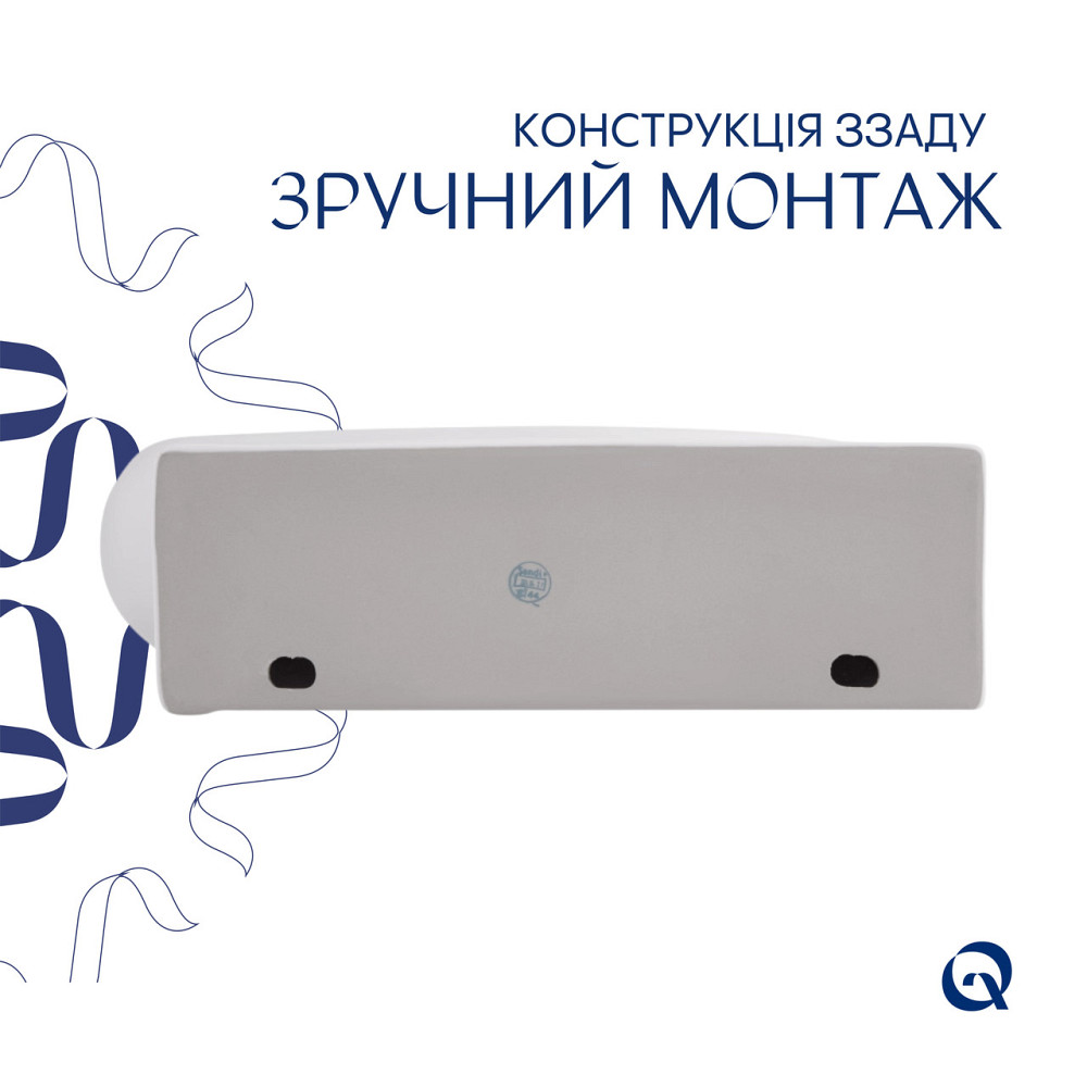 Раковина Qtap Leo 430x285x160 White QT11111008LW Київ - фото 9