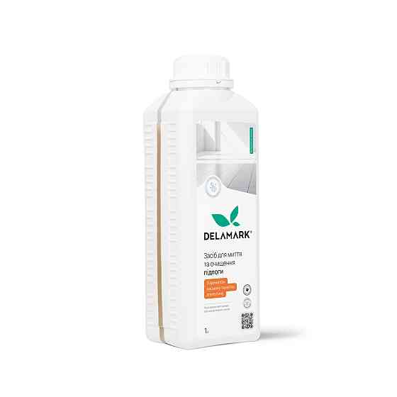 Засіб для миття підлоги жасмин та апельсинова квітка DeLaMark 1 л Київ