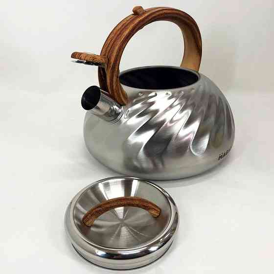 Чайник газовий нержавіюча сталь, Якісний чайник для газової плити з нержавіючої сталі якісний EK-21 Львів