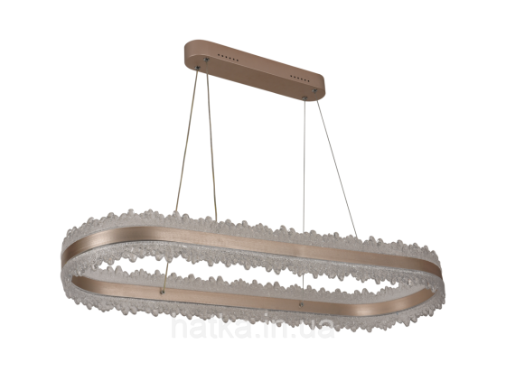 Светодиодная подвесная люстра QQD9419 Золото Киев