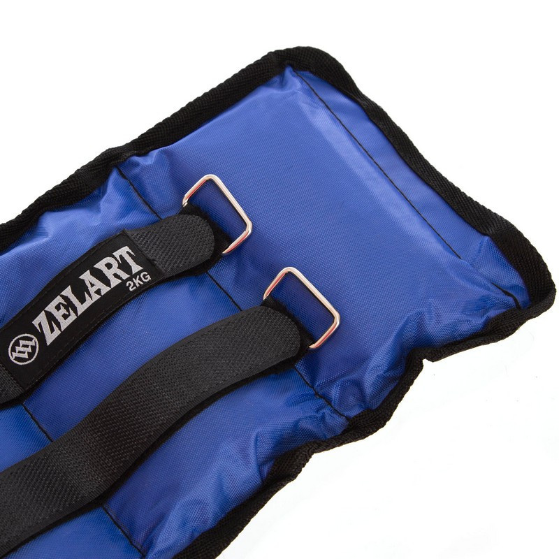 Утяжелители-манжеты для рук и ног 2 по 2 кг Zelart 1967-4 Киев - изображение 4