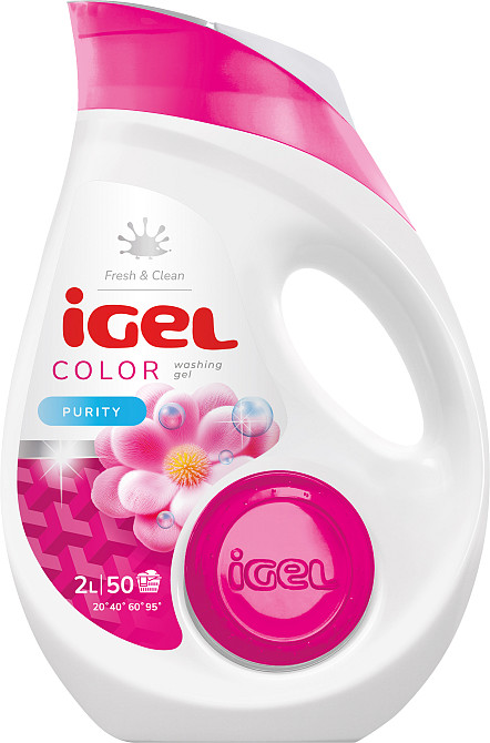 iGel гель для прання Color з ароматом свіжості 2л Гостомель - изображение 1