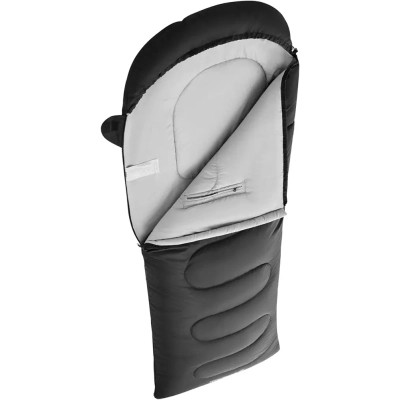 Спальный мешок KingCamp Lona 250 Black (KS2401_BLACK_L) Винница - изображение 1