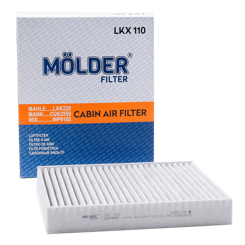 Фільтр повітряний LKX110 (WP9165, LAK220 , CUK2559, K1154A) Київ - фото 1