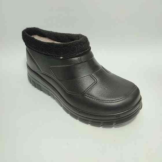 Калоші чоловічі Dreamstan ГП12 хутро чорні Харків