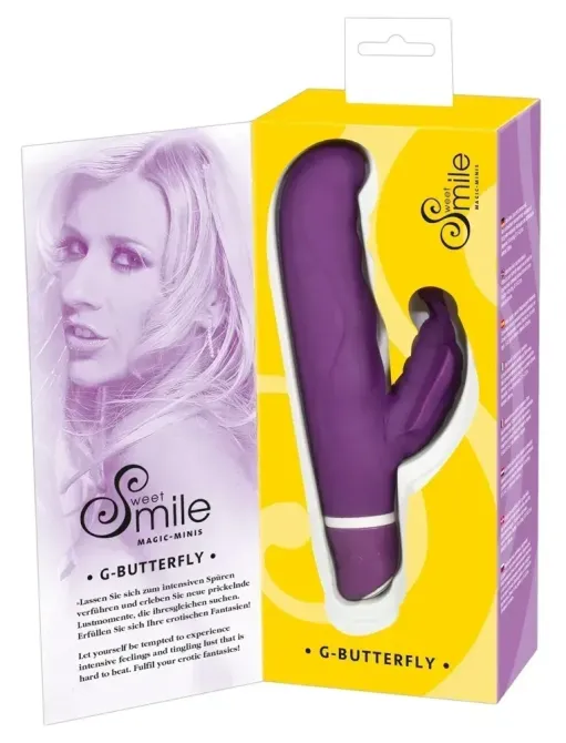 Силиконовый вибратор Smile G-Butterfly Sex Aura Киев - изображение 5