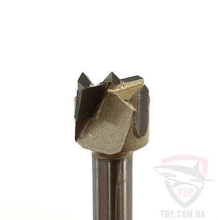 Фреза по дереву ГЛОБУС для мебельной петли 1011 D16 h18 d8 (сверло Форстнера) Коломыя