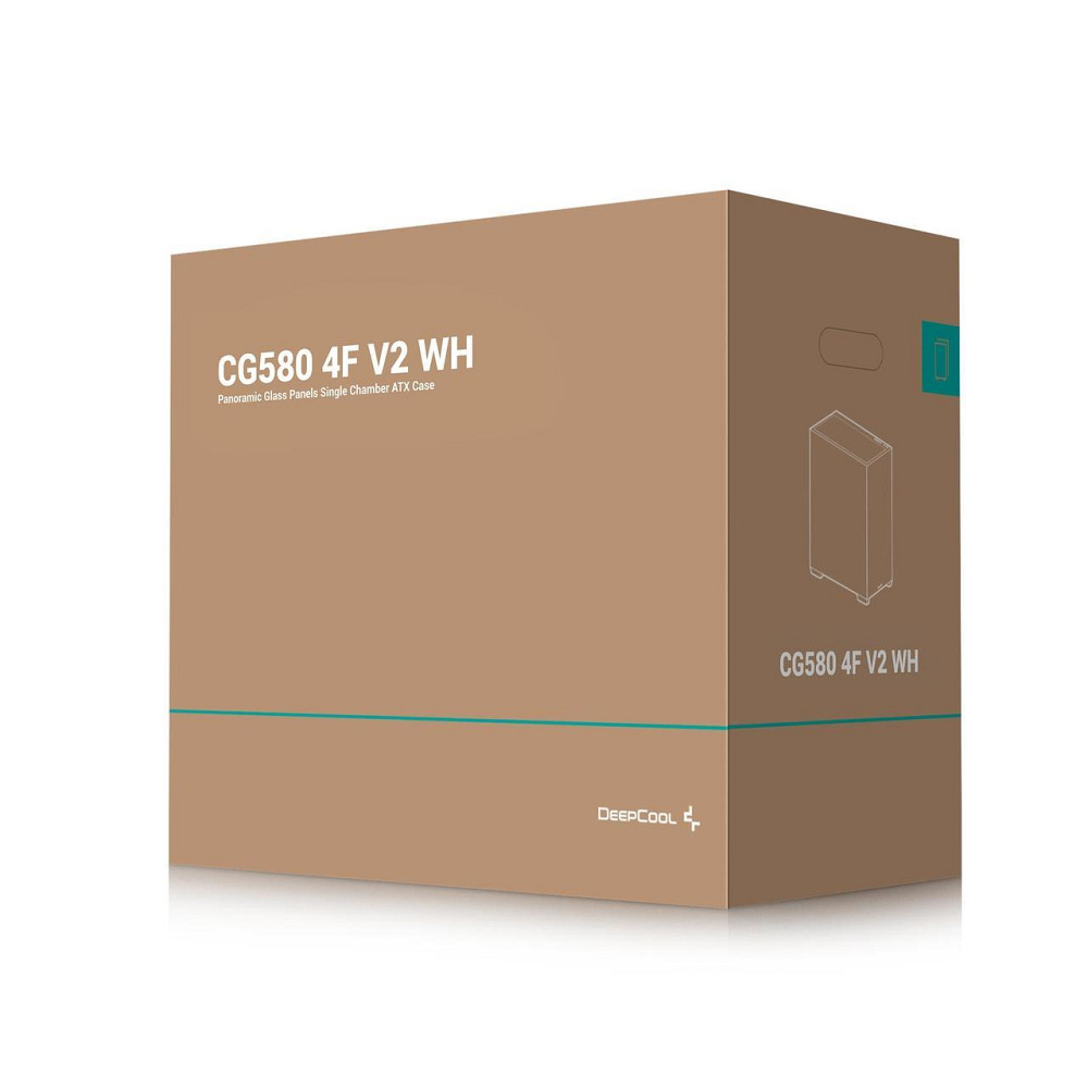 Корпус DeepCool CG580 4F V2 White (R-CG580-WHADA4-G-2) без БЖ ( 28544 ) Харьков - изображение 2