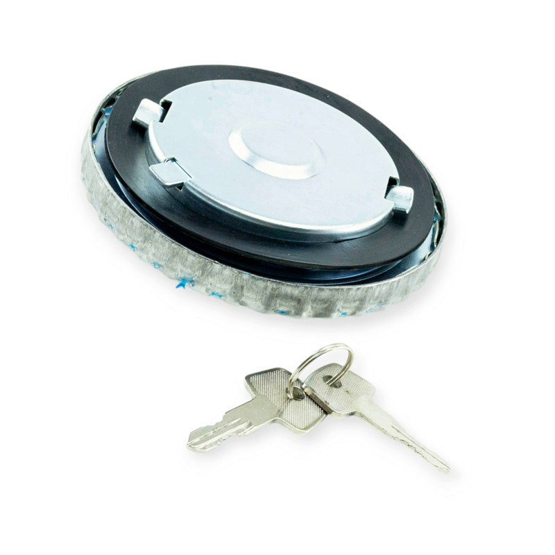 Кришка бака ФУРИ (метал, з ключем) 80 мм паливного Мукачево - фото 1