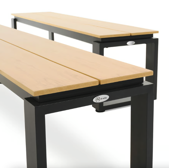 Садова лавка (на цвинтар) Di Volio Pisa 160см 2 штуки бежевий Киев - изображение 2