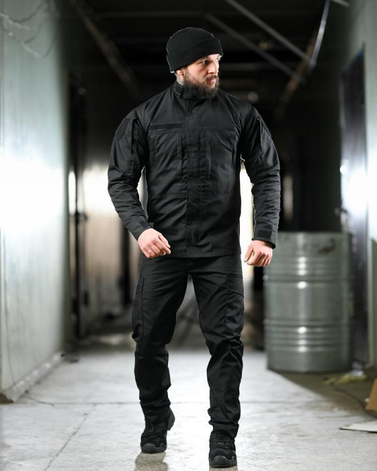 Уставний тактичний костюм чорний РА5050 Одеса - фото 2