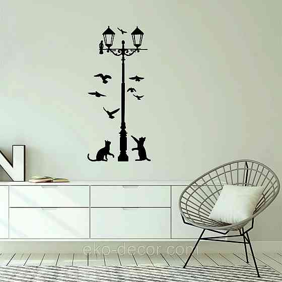 Декоративне настінне 3D Панно «Коти» Декор на стіну з об'ємом Київ