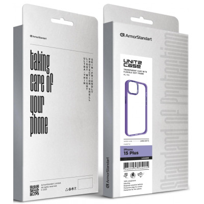 Чохол до мобільного телефона Armorstandart UNIT2 Apple iPhone 15 Plus Lavander (ARM69977) Вінниця - фото 5